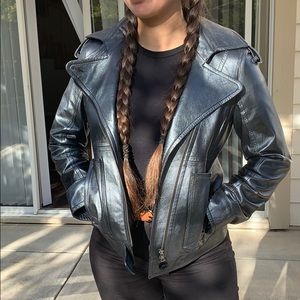 Theory leather jacket